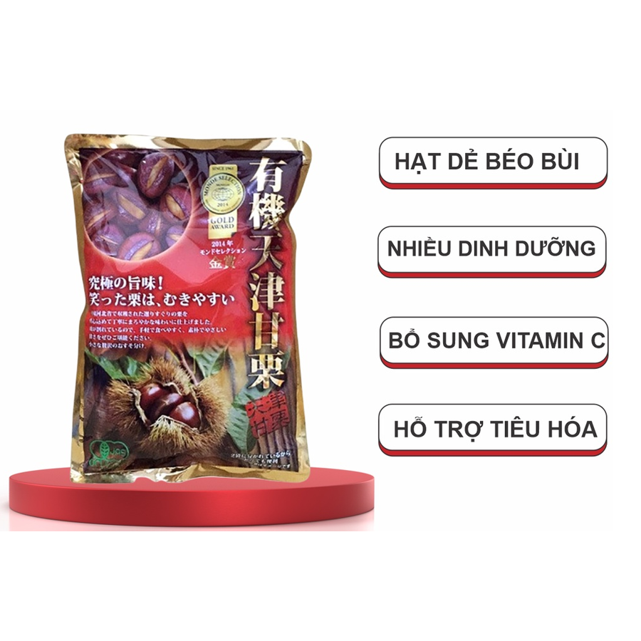 Hạt dẻ cao cấp Genseida Nhật Bản 260gr