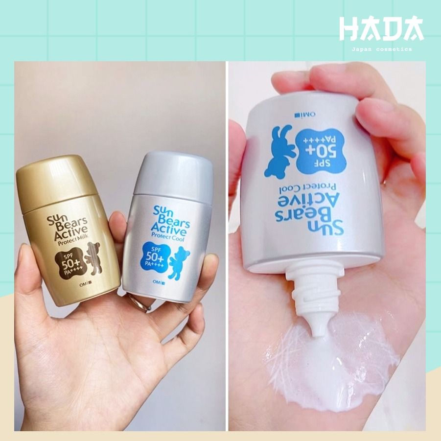 KEM CHỐNG NẮNG CHỐNG THẤM NƯỚC, LÂU TRÔI OMI SUNBEARS SPF 50+ PA++++