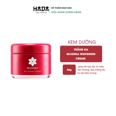 Kem dưỡng trắng da Mijunka Whitening Cream 50g