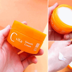 Kem Dưỡng Cấp Ẩm Dưỡng Trắng Da Meishoku C Vita Smooth Cream 45g