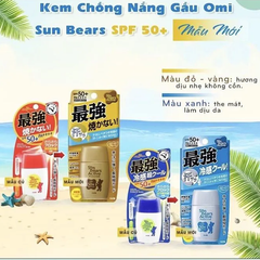 Kem Chống Nắng Omi Sun Bears Strong Super Plus SPF50+ PA++++ 30ml
