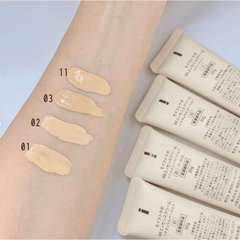 KEM TRANG ĐIỂM DƯỠNG ẨM MEISHOKU MOIST-LABO BB - Màu 2