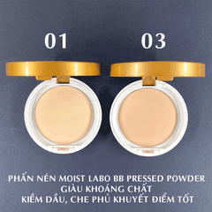 PHẤN NÉN MEISHOKU MOIST-LABO BB MINERAL PRESSED POWDER - Màu 3