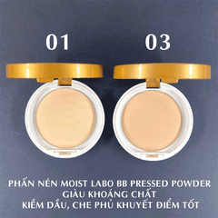 PHẤN NÉN MEISHOKU MOIST-LABO BB MINERAL PRESSED POWDER - Màu 1