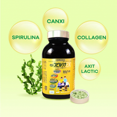 Tảo Xoắn Vàng Spirulina EX Family DIC Nhật Bản 2000 viên