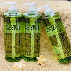 SỮA TẮM DEVE DƯỠNG ẨM CHIẾT XUẤT DẦU OLIVE & ARGAN (CHAI 800ML)