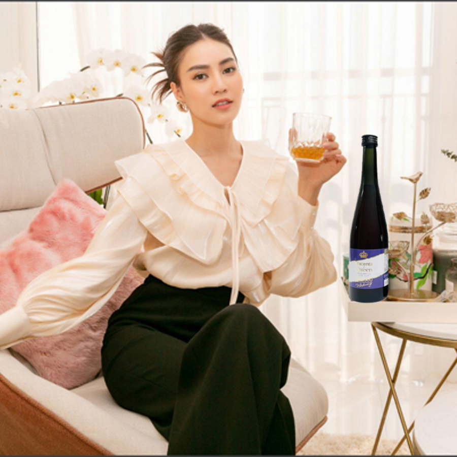 Nước uống trắng da mờ nám Placenta de Queen 500,000