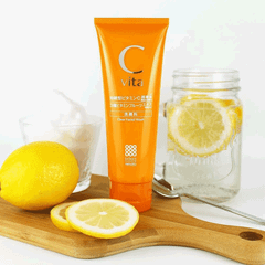 Meishoku C vita Clear Facial Wash - Sữa rửa mặt sáng da C vita