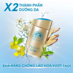 Kem Chống Nắng Anessa Perfect UV Sunscreen Skincare Milk 60ml