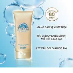 Gel chống nắng bảo vệ hoàn hảo Anessa Perfect UV Sunscreen Skincare Gel 90gr