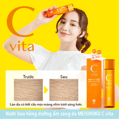 Nước Hoa Hồng Dưỡng Trắng Meishoku C Vita Bright Up Lotion