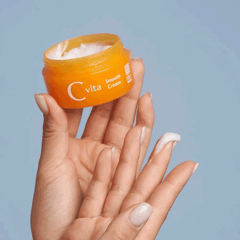 Kem Dưỡng Cấp Ẩm Dưỡng Trắng Da Meishoku C Vita Smooth Cream 45g