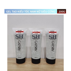 Gel Vuốt Tóc GATSBY STYLING GEL SUPER HARD 200ml