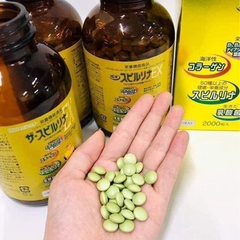 Tảo Xoắn Vàng Spirulina EX Family DIC Nhật Bản 2000 viên