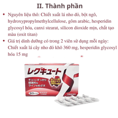 Viên uống hỗ trợ cải thiện giãn tĩnh mạch Unitech Nhật Bản 60 viên