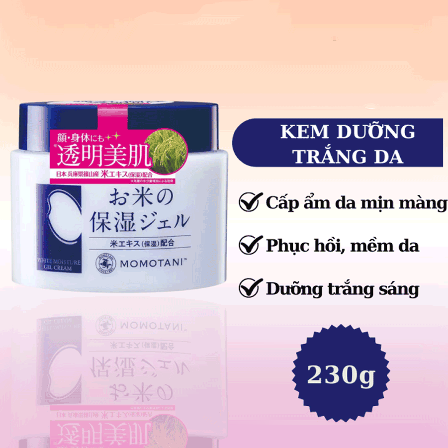 Kem dưỡng ẫm , làm trắng da white moisture gel cream 230g