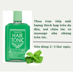 Tinh Dầu Bạc Hà Dưỡng Tóc Yanagiya Hair Tonic 240ml