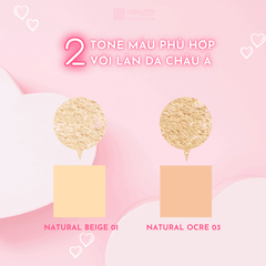 PHẤN NÉN MEISHOKU MOIST-LABO BB MINERAL PRESSED POWDER - Màu 1