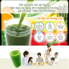 Bột Trái Cây Tổng Hợp Aojiru Enzyme Dx - Hộp 24 Gói