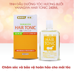 Tinh dầu Bưởi dưỡng tóc Yanagiya Hair Tonic Citrus 240ml