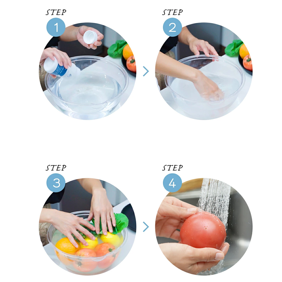 NƯỚC RỬA RAU QUẢ CHINOSHIO NHẬT BẢN (CHAI 290ML)