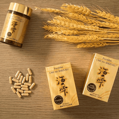 Fucoidan Umi No Shizuku Hỗ Trợ Điều Trị Ung Thư Nhật Bản hộp vàng 120 viên
