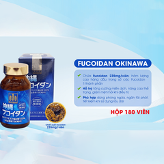 Viên uống phòng chống ung thư Kanehide Bio Okinawa Fucoidan 180 viên