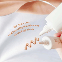 KEM TRANG ĐIỂM DƯỠNG ẨM MEISHOKU MOIST-LABO BB - Màu 1