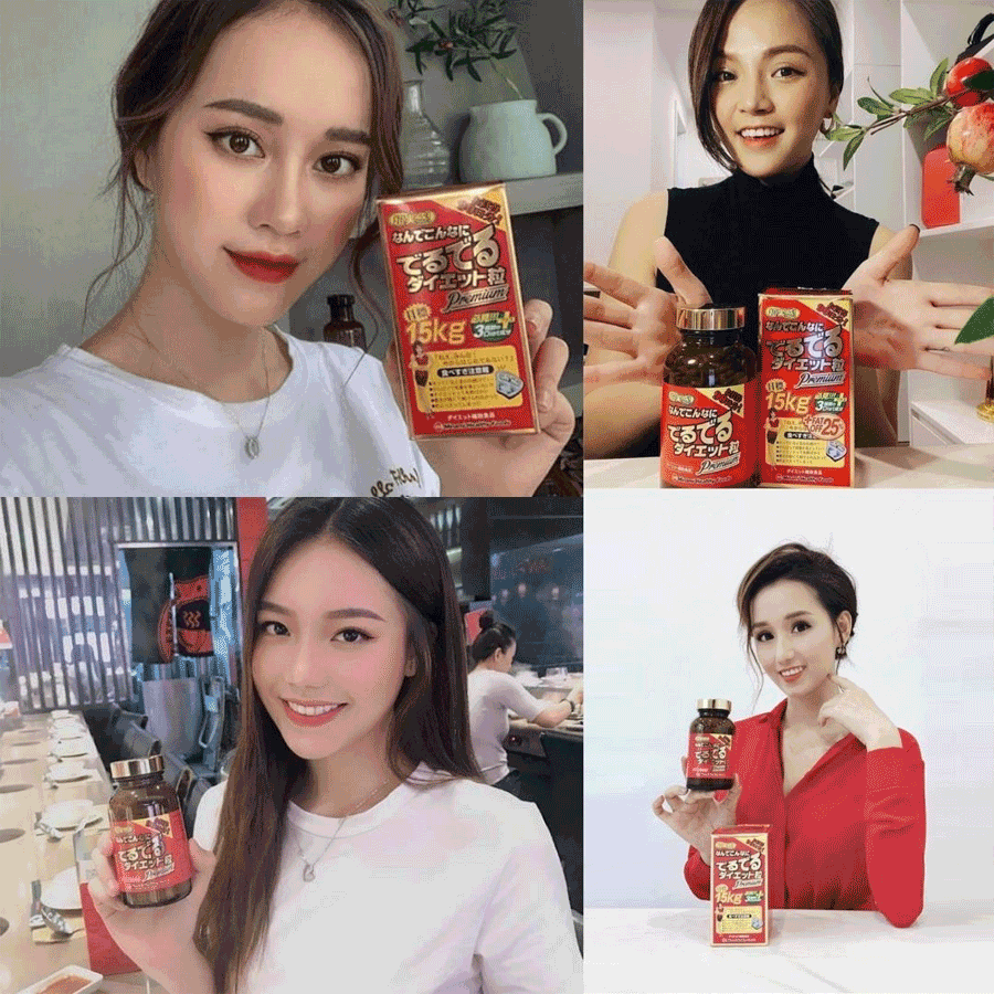 Viên Uống Giảm Cân 15kg + 25% mỡ thừa Minami Nhật Bản