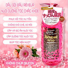 Dầu gội,dầu xả chăm sóc da đầu và ngăn ngừa gàu ngứa Rêveur 500ml