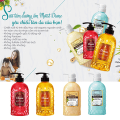 Sữa tắm dưỡng ẩm mềm da Diane Oil in Body Soap Nhật Bản 500ml
