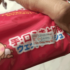 KHĂN ƯỚT LAU TAY VÀ MIỆNG CHO BÉ S SELECT NHẬT BẢN