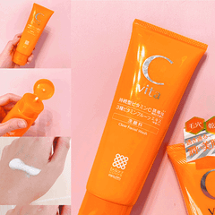 Meishoku C vita Clear Facial Wash - Sữa rửa mặt sáng da C vita