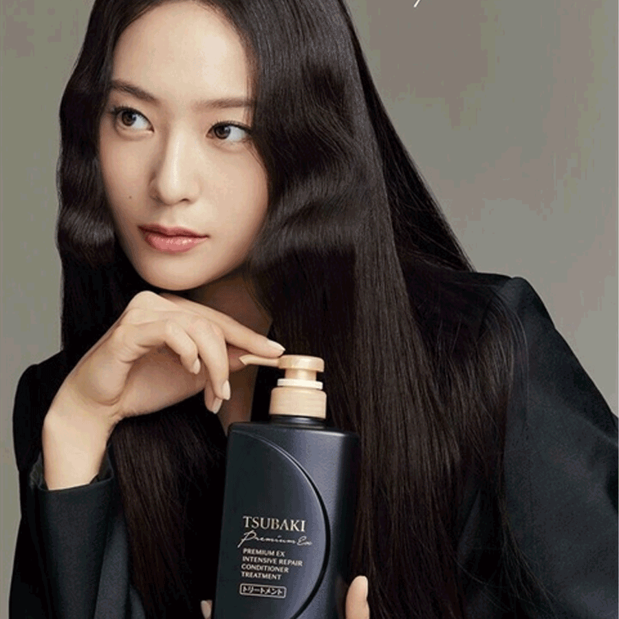 Bộ Đôi Gội Xả Phục Hồi Hư Tổn Nặng & Giảm Gãy Rụng - Công Nghệ Ion Tsubaki Premium EX Intensive Repair 490ml