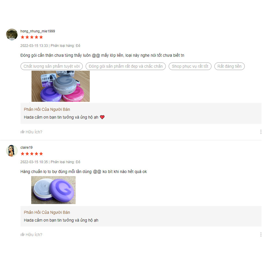 Gel vuốt tóc Gatsby Wax Nhật Bản