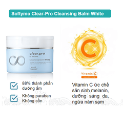 SÁP TẨY TRANG SOFTYMO KOSÉ NHẬT BẢN (90G)