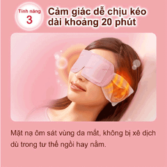 Mặt nạ xông hơi thư giãn mắt Kao MegRhythm