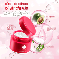 Kem dưỡng trắng da Mijunka Whitening Cream 50g