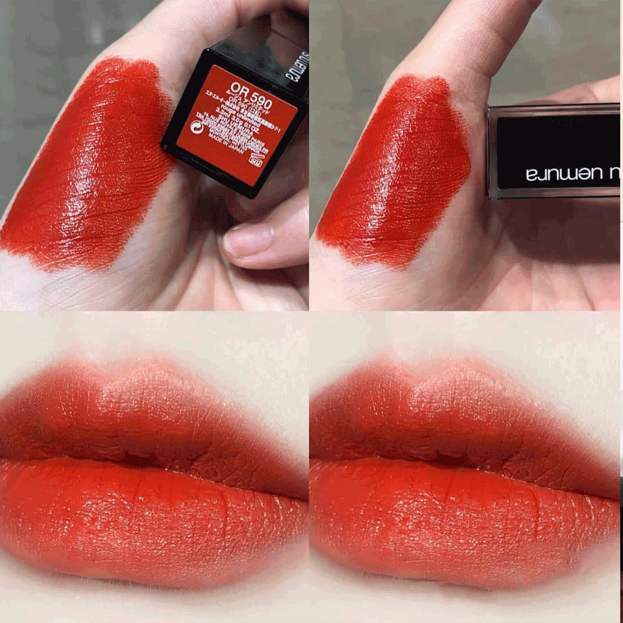Son Shu Uemura OR 590 – Màu Cam Cháy