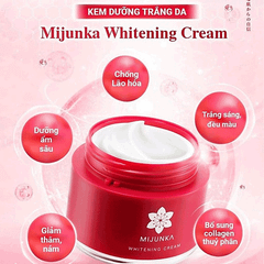 Kem dưỡng trắng da Mijunka Whitening Cream 50g
