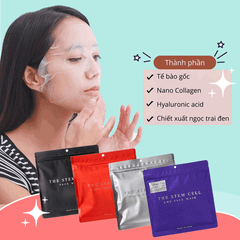 Mặt nạ Tế Bào Gốc The Stem Cell Face Mask (Hộp 30 Miếng)