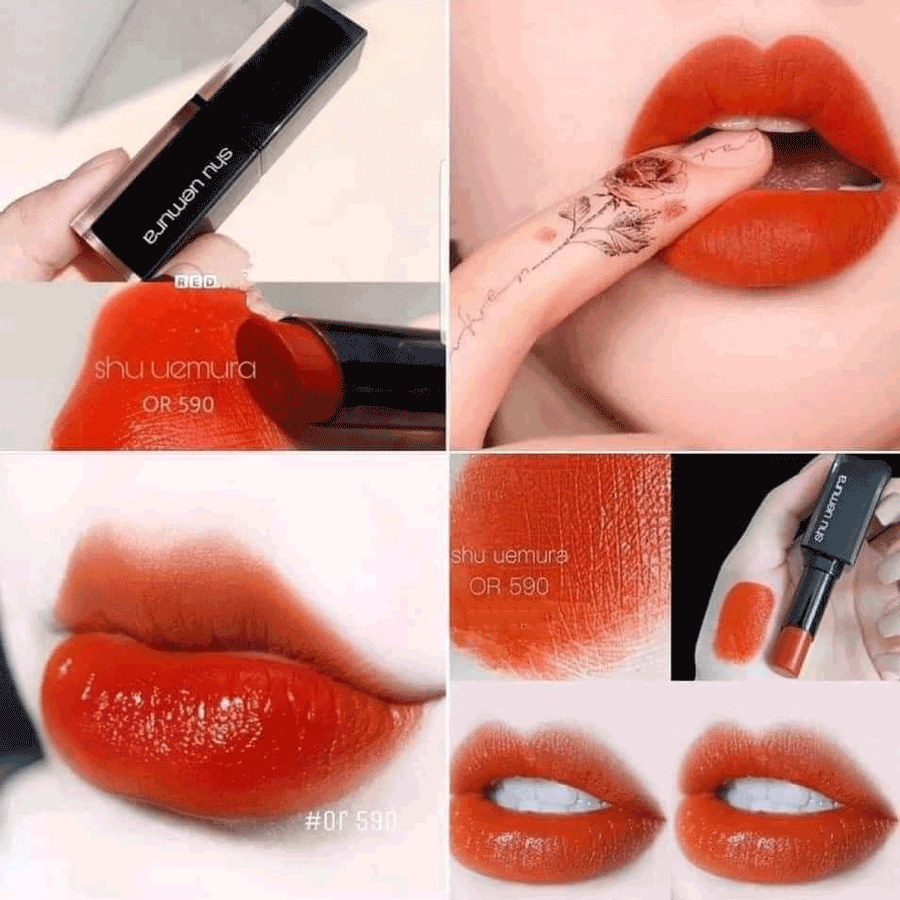 Son Shu Uemura OR 590 – Màu Cam Cháy