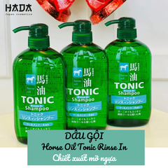Dầu gội chiết xuất mỡ ngựa Horse Oil Tonic Rinse In 600ml