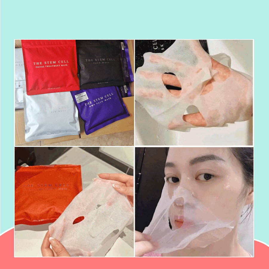 Mặt nạ Tế Bào Gốc The Stem Cell Face Mask (Hộp 30 Miếng)