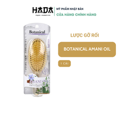 Lược Gỡ Rối BOTANICAL AMANI OIL Gỡ Rối, Giảm Gãy Rụng Và Kích Thích Mọc Tóc Nhật Bản