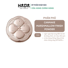Phấn phủ Canmake Marshmallow Finish Powder Chống Nắng, Kiềm Dầu