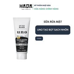 Sữa Rửa Mặt UNO Tạo Bọt Sạch Nhờn 130g