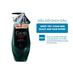 Dầu gội sạch gàu Clear Nhật Bản Scalp & Hair Expert dành cho nam 350ml