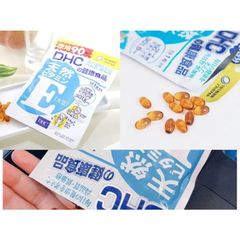 [Viên uống Vitamin E] DHC Ngừa Lão Hoá, Da Mịn 90 ngày