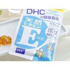[ Viên uống Vitamin E DHC ] Ngừa Lão Hoá, Da Mịn.